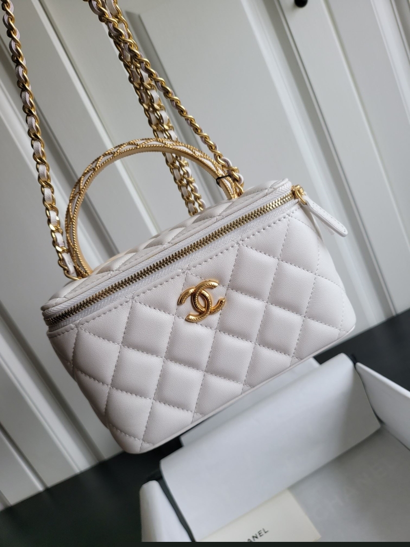 Ch*el cosmetic bags